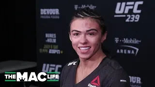 Claudia Gadelha wants Jedrzejczyk rematch: “We hate each other. I don’t respect her as a person”