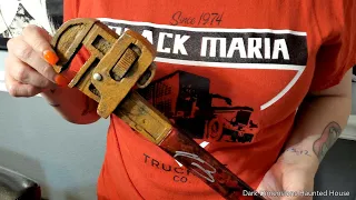 Making Replica Wrench Props for The Black Maria Truck Driver from 1974 Texas Chainsaw Massacre Movie