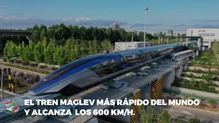 EL TREN MAGLEV CHINO el más rápido del mundo 600 km/h #Engineering #Fastesttrain