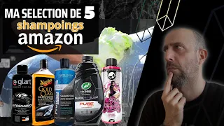 Sélection de 5 Shampoing dispo sur Amazon