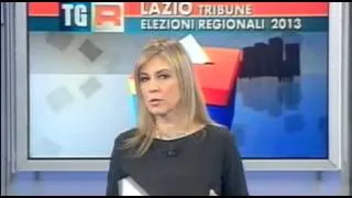 Giuseppe Rossodivita, Tribuna elettorale candidati presidenza Regione TgR Lazio