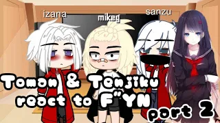 Toman & Tenjiku react to F"YN //GACHA CLUB ///Part 2