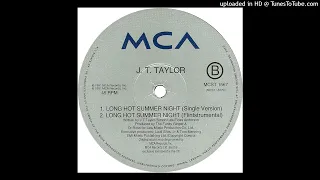 J.T. Taylor - Long Hot Summer Night (Flintstrumental) (1991)