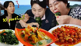 Nemu makanan Labuan Bajo?! Emak Korea makan nggak pakai rem!!🤣🤣