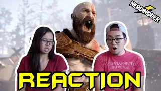 GOD OF WAR E3 2016 Gameplay Trailer PS4 REACTION and DISCUSSION