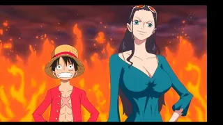 ONE PIECE - SEXY MOMENT! NICO ROBIN TAKES OFF HER CLOTHES