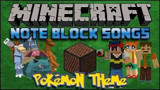 Minecraft (Note Block) Pokemon Red/Blue/Yellow Trainer Theme