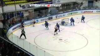 Avangard @ Barys 03/08/2015 Highlights / Барыс - Авангард 4:1 (в серии 3-3)