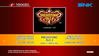 (Arcade) Prehistoric Isle 2 - No Death Clear, 1CC  57.195.400pts