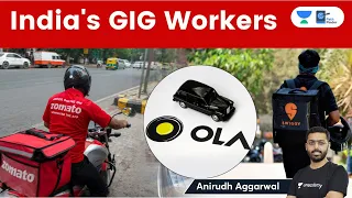 What is Gig Economy? Who are India’s gig workers? Contribution and challenges. Women Gig Workers.