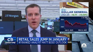 Top ranked JPMorgan retail analyst Matt Boss: The pressure is on the middle-income consumer