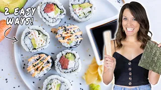 How to Roll Sushi at Home! (Beginner's Guide)