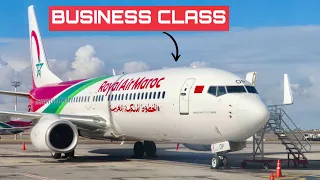 Royal Air Maroc Business Class to France | Boeing 737-800 | Flight Report