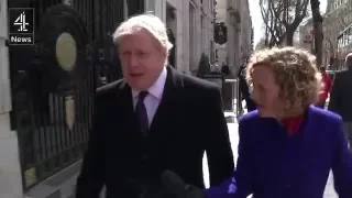 Asking Boris Johnson about offshore trusts and funds