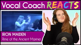 Vocal Coach reacts to Iron Maiden - Rime of the Ancient Mariner (Bruce Dickinson Live)