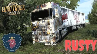 restoration RUSTY and DAMAGED truck - ETS 2 gameplay pc 4K