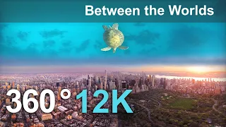 Between the Worlds. Relaxing 360 video in 12K