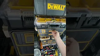 Dewalt Tough System 2.0 Drawers and 2.0 Organizers in my install van.