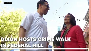 Sheila Dixon, supported by ex-Mayoral candidate, addresses Fed Hill crime rise