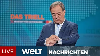TV-TRIELL: Für Laschet wird Zeit knapp - Kampf ums Kanzleramt tritt in heiße Phase | WELT Newsstream