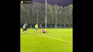 Khabib Nurmagomedov And Islam Makhachev Playing Football