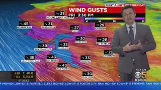 First Alert Weather: Strong Wind Storm Rolls Into Bay Area This Afternoon
