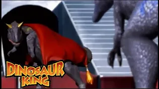 Dinosaur King Carnotaurus vs Allosaurus Fight Scene | Dinosaur King Battles  #2