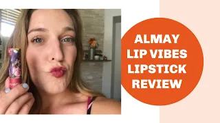 Almay Lip Vibes Lipstick Review & Wear Test