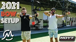 NEW 2021 BOW SETUPS | Hoyt Ventum & Axius