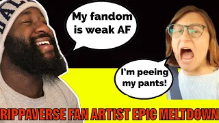 RippaVerse fan artist plays the victim in EPIC MELTDOWN