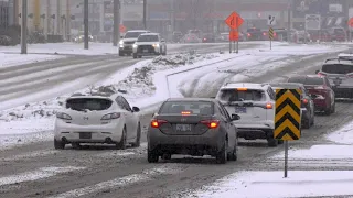 Parts of Ontario hit by snowy winter wallop