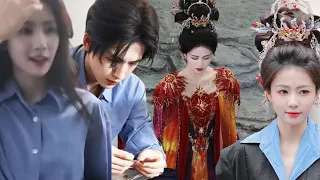 BaiLu-ZhangLinghe continuously reveal evidence of dating,Revealing BaiLu's gorgeous bride's image