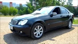 2005 Mercedes-Benz C180 Kompressor. Start Up, Engine, and In Depth Tour.