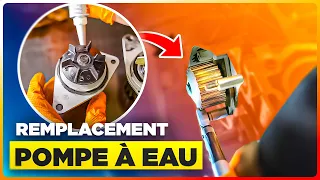 #LDDF 8 - Remplacement de pompe à eau: PLASTIQUE ou METAL 🤘 ? Peugeot 205 TU3