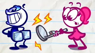 Pencilmate's BEST SHOT! | Animated Cartoons Characters | Animated Short Films | Pencilmation