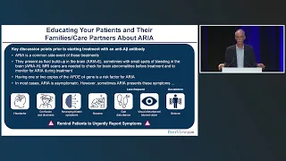 Strategies for Risk Assessment, Diagnosis, and Management of ARIA in Alzheimer's Disease