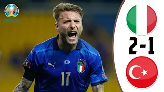 Italy Vs Turkey 2-1 All Gоals & Extended Highlights HD - Euro 2021