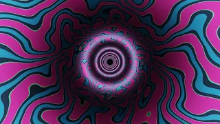 VJ LOOP NEON Pink Purple Blue Tunnel Abstract Background Video Simple Lines Pattern 4k Screensaver