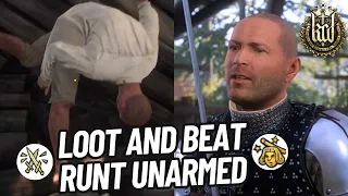 Kingdom Come Deliverance - How to loot and beat Runt unarmed