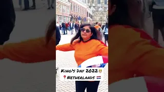 King's Day 2022 |  Netherlands 🇳🇱 | Atak Gaya (Badhai Do) #shorts #shortsvideo #2022