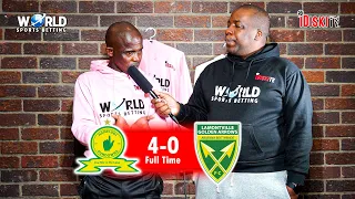 Mamelodi Sundowns 4-0 Golden Arrows | Mendieta & Zungu Looked Very Rusty | Junior Khanye