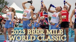 Elizabeth Laseter DOMINATES the 2023 Beer Mile World Classic in Record-Setting Fashion