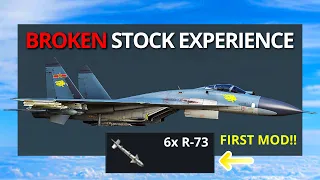 I TRIED THE MOST OP STOCK GRIND  | War thunder