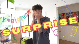 Surprising my bf w/ his DREAM GIFT!