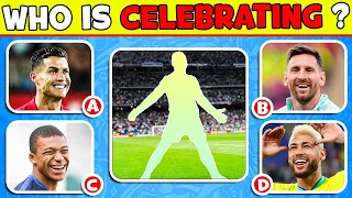 Guess Football Player from His Celebration  ⚽🎉Ronaldo, Messi, Neymar, Mbappe