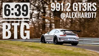 6:39.0 BTG - My fastest lap on the Nordschleife | Porsche 991.2 GT3RS | Alex Hardt