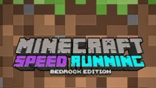 Minecraft speedrun (not fake😅😂) #minecraft