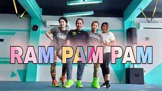 RAM PAM PAM By Natti Natasha x Becky G | Zumba | Choreography | Zin Mila