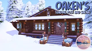 Oaken's Trading Post and Sauna- The Disney Save #45 | Sims 4 Speed Build