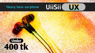 UiiSii-UX Review || Under 300-400 Tk Budget Earphone || Tech R Tips